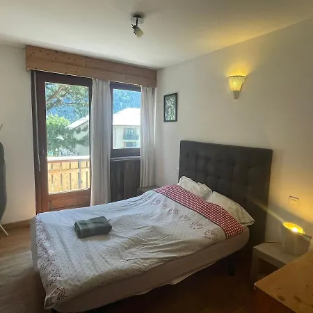 Spacious 2 Bedroom With Terrace Center Lägenhet Chamonix